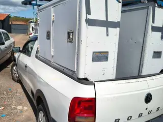VOLKSWAGEN NOVA SAVEIRO RB MBVS 2017/2017, Placa FINAL 8, (ID.: 49946) — leilão em São Pedro/SP (foto 4)