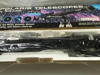 01 TELESCÓPIO LUNETA POLARIS 60MM 60ZA-D (SEM USO) — leilão em São Caetano do Sul