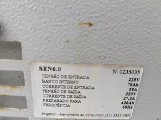 3 PÇS NO BREAKS (Ref.: 21712) — leilão em São Paulo (foto 6)