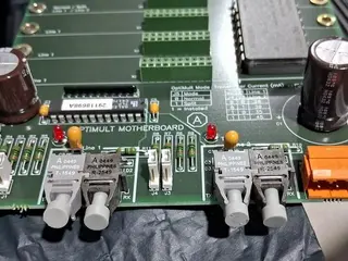 2 PÇS, MÔDULO ELETRONICO ABB SADC 59 DIO E MOTHER BOARD COMM-2 (Ref.: 61) — leilão em Guarulhos (foto 9)