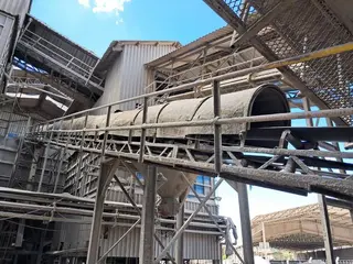 SISTEMA DE SECAGEM E DOSAGEM DE ESCÓRIA COM SECADOR ROTATIVO BRASPROCESS À DIESEL, SILOS DE 50 TON. COM DOSAGEM SCHENCK, PENEIRA VIBRATÓRIA, MOEGA, TRANSPORTADORES E PERIFÉRICOS (Ref.: A / PROCESSAMENTO DE ESCÓRIA) — leilão em Açailândia/MA (foto 25)
