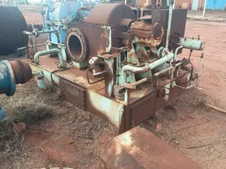 CONJUNTO TURBINA Á VAPOR C/REDUTOR DE VELOCIDADE E RESERVATÓRIO DE ÓLEO (Ref.: MC) — leilão em Ouroeste/SP (foto 21)