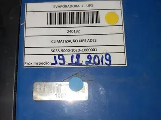 03 APARELHOS DE AR CONDICIONADO COM 06 CONDENSADORAS COLDEX TOSI 30 TR, ANO 2011, SÉRIE.: 575 OF: 3816, CAP. 30 TR (Ref.: SEC/ ADES 3) — leilão em Pouso Alegre/MG (foto 15)