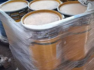 APROX. 500 KG. FLUXO DE SOLDA SANDVIK 37S (WELDING FLUX) (Ref.: 1) — leilão em Guarulhos (foto 2)