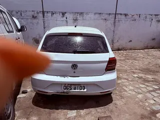 Volkswagen Gol Hatch Branco - 2017 — leilão em São João do Sabugi