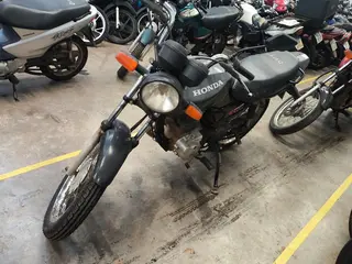 HONDA/CG 125 FAN, 2008/2008, CINZA — leilão em Maringá