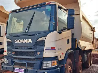 CAMINHÃO BASCULANTE SCANIA G500 B8X4 XT CS, 2020/2020, Placa FINAL 5 (MG), (Ref.: 11000496) — leilão em Juruti/PA