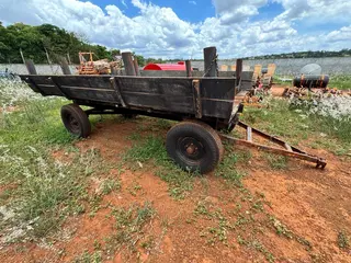 Carreta Agrícola de Madeira 4 Rodas Estrutura Reforçada - ID: #3517181 — leilão em Uberaba/MG (foto 12)