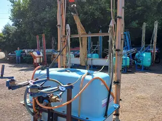 PULVERIZADOR MONTANA 600L 12MT BARRA - USADO — leilão em Cunha Porã/SC
