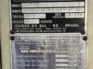 M.Benz/Of 1318 - 1994/1994 - Placa FINAL: 3 — leilão em Ivaiporã/PR (foto 7)