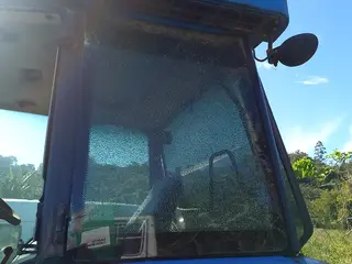 TRATOR DE PNEUS NEW HOLLAND TL95E ANO: 2014 — leilão em São Martinho/SC (foto 14)