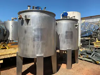 Tanque Misturador em inox 2.000 litros — leilão em Paulínia/SP (foto 4)