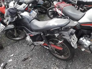 HONDA CG150 FAN ESDI, 13/14, ALCO/GASOL. — leilão em Carapicuíba/SP