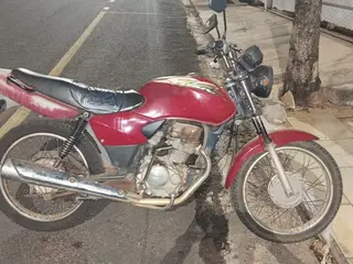 Honda/CG Titan KS, 02/02, vermelha — leilão em José Bonifácio/SP (foto 3)