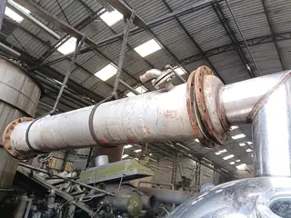 BOOLER EM AÇO INOX 316L, COM CAPACIDADE 1000 LITROS COM TROCADOR EM AÇO INOX — leilão em Santo André/SP (foto 3)