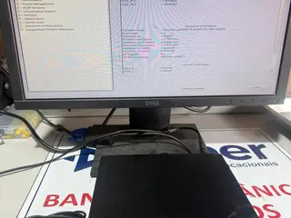 01 Optiplex 3060, Core i3 8ª geração, sem memória, sem HD, sem fonte, e 01 monitor de 19 polegadas Lenovo. Obs: foi ligado só para teste — leilão em Itapevi/SP (foto 3)