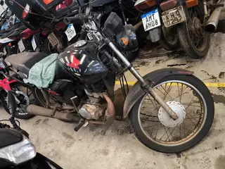 HONDA/CG 125 FAN KS, 2010/2011, PRETA — leilão em Maringá