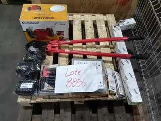 MOTOBOMBA, TESOURA CORTA VEGALHAO, MOTOESMERIL, MOTOCOMPRESSOR E OUTROS, GARANTIA: NÃO (44 PC) — leilão em Joinville