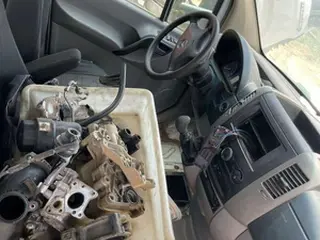 CAMINHÃO COM CESTO AÉREO ISOLADO (ESTADO SUCATA) MERCEDES BENZ SPRINTER 515 CDI, 2019/2019, Placa FINAL 4 (PB), (Ref.: 6) — leilão em Arapiraca/AL (foto 4)