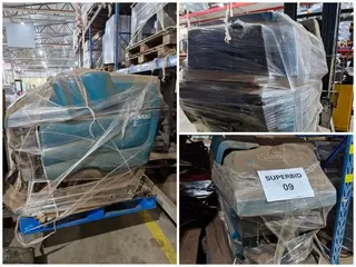 LAVADORA E SECADORA DE PISO INDUSTRIAL AUTOMÁTICA TENNANT 5680 — leilão em Sertãozinho
