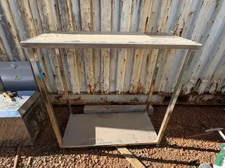 Mesa em aço inox — leilão em Paulínia/SP (foto 3)
