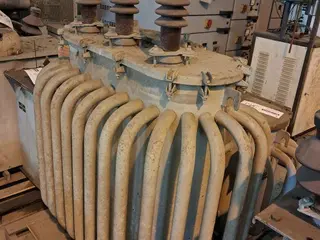 TRANSFORMADOR ELÉTRICO TRIFÁSICO Á ÓLEO, POT. 1000 KVA (Ref.: JAI) — leilão em Santo André