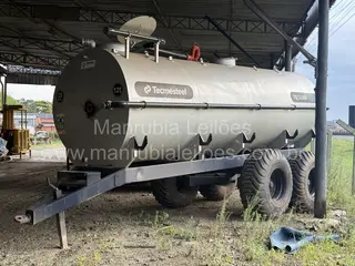 Tanque tecmesteel 12.000 com pneus — leilão em Saltinho/SP