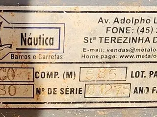 BARCO DE ALUMÍNIO METAL OESTE NÁUTICA ANO: 2020 — leilão em Capitão Leônidas Marques/PR (foto 6)