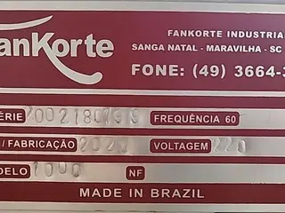 DESCASCADOR DE MANDIOCA FANKORTE 1000 ANO: 2020 — leilão em Sagrada Família/RS (foto 13)