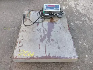 BALANÇA ELETRÔNICA CAP 150 KILOS COM DIGITAL COM PLATAFORMA 0,50 X 0,60 MTS (Ref.: 21566) — leilão em São Paulo