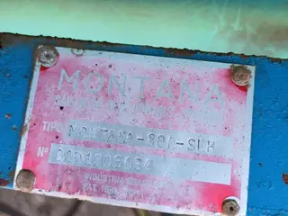PULVERIZADOR MONTANA 800-SLH — leilão em Cunha Porã/SC (foto 3)