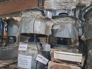 PACOTE VENTILAÇÃO HVAC: VENTILADORES AXIAIS, CENTRÍFUGOS E DE DUTOS (APROX. 58 PÇS) (Ref.: MES/507) — leilão em Rio de Janeiro (foto 2)