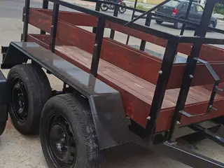 Carreta Reboque 02 Eixos - Estrutura Metálica e Madeira — leilão em Natal/RN (foto 3)