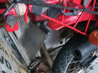 (01)Uma Motocicleta marca Honda, modelo: XLX 250, ano e modelo: 1987 — leilão em Curitiba/PR (foto 3)