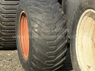 Pneu 400.55x22.5 BKT 558 - Roda Laranja — leilão em Saltinho/SP (foto 3)