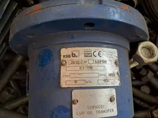 MOTOBOMBA ELÉTRICA DE PARAFUSOS KSB ITUR KV-118, ANO 2010, SÉRIE.: 7448186, CAP. 8,0 M³/H (Ref.: MDE/ 506) — leilão em Rio de Janeiro (foto 3)