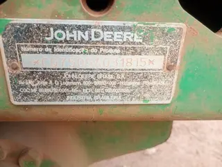 TRATOR DE PNEUS JOHN DEERE 7505 4x4, ANO AQUIS.: 2004, SÉRIE: CQ7505A031815 (Ref: 1480) — leilão em Sapezal/MT (foto 9)