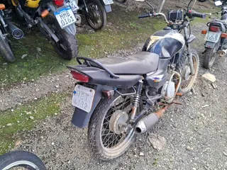 YAMAHA/YBR 125K (sucata) — leilão em Tubarão/SC