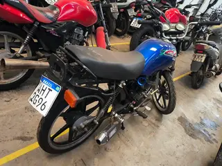 SUCATA HONDA/CG 125 TITAN, 1998/1998, AZUL — leilão em Maringá (foto 8)