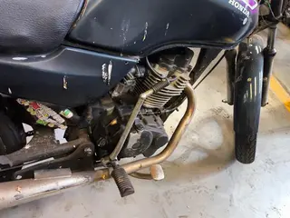 SUCATA HONDA/CG 125 TITAN, 1997/1998, AZUL — leilão em Maringá (foto 9)