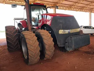 TRATOR DE PNEUS CASE MX340, ANO AQUIS.: 2012, SÉRIE: HCCZM340KDCM04727 (Ref: 25430) — leilão em Sinop/MT (foto 4)