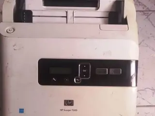 Hp scanhet 7000 parada a muito tempo sem — leilão em Belo Horizonte