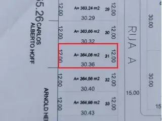 IMOVEL URBANO COM ÁREA TOTAL DE 558,78m² - EM PARECI NOVO-RS — leilão em Pareci Novo/RS (foto 5)