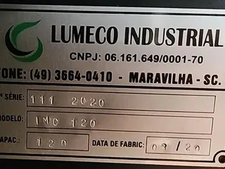 LAVADOR DE MANDIOCA LUMECO IMC 120 ANO: 2020 — leilão em Sagrada Família/RS (foto 8)