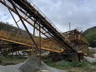 PLANTA INDUSTRIAL DE BENEFICIAMENTO/BRITAGEM DE ROCHAS, CAP. 150 TON./H (Ref.: PLANTA_01) — leilão em Timóteo/MG (foto 43)