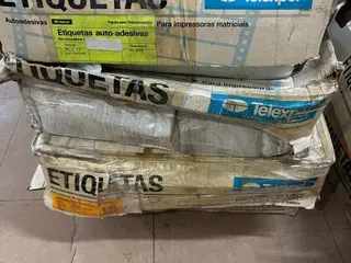 08 CX DE ETIQUETAS PARA IMPRESSORAS, TAMANHOS DIVERSOS — leilão em São Caetano do Sul (foto 6)
