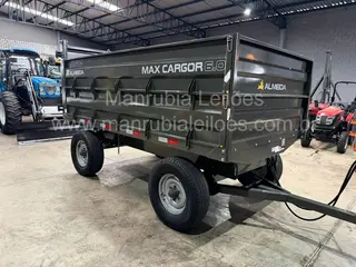 Carreta Agrícola Metálica Almeida MAX CARGOR 6.0 de 2 eixos/4 rodas, capacidade para 7.2 toneladas e cubagem de 6 m cúbicos — leilão em Artur Nogueira/SP (foto 4)