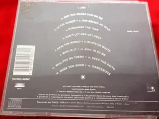 Cd Michael Jackson - Dangerous — leilão em Belo Horizonte (foto 2)