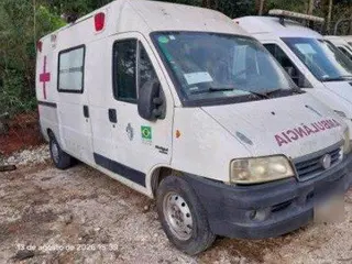 VTE AMBULANCIA SA VAN DUCATO 1 1/2T 4X2 FIAT ANO MODELO 2010 — leilão em Curitiba/PR (foto 9)