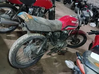 HONDA/CG 125 (sucata) — leilão em Braço do Norte/SC